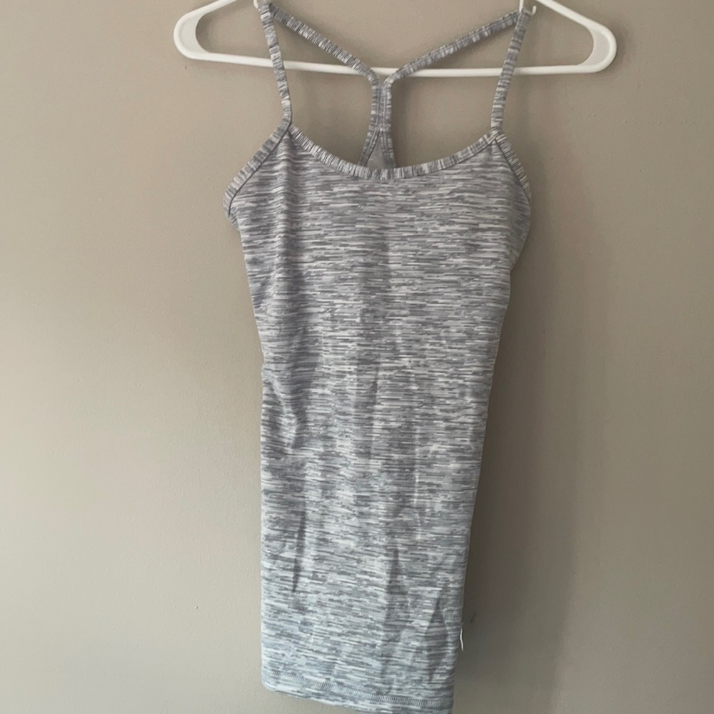LULULEMON Power Y Tank Grey